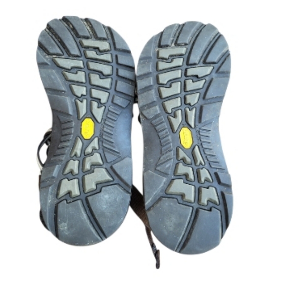 Chaco Z Cloud X Black Tan Athletic Hike Trail Walk Sandal Outdoor Shoe Women 7 - Picture 4 of 7